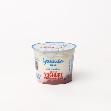 Stirred Yoghurt with Strawberry Tart 150G